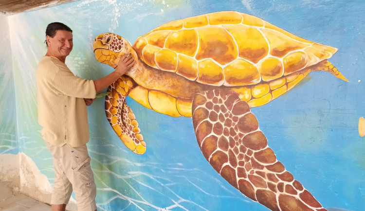 Autobusová zastávka ve Smržicích jako podmořské akvárium? Už brzy