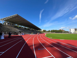 Atletický stadion prošel rekonstrukcí za 47 milionů. Přivítá juniorský šampionát