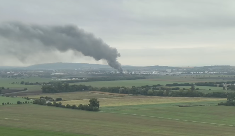 V Prostějově hořela spalovna, únik škodlivin podle radnice nehrozí. Dva zaměstnanci jsou zranění
