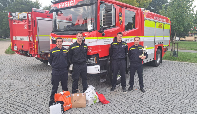 Jablonečtí profesionální hasiči si z prestižní soutěže ve vyprošťování vezou bronz