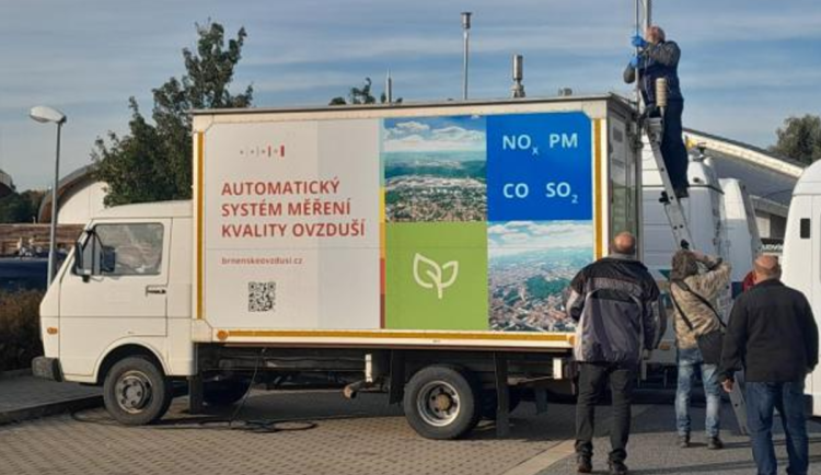 Ilustrační foto z měření kvality vzduchu v Turnově.