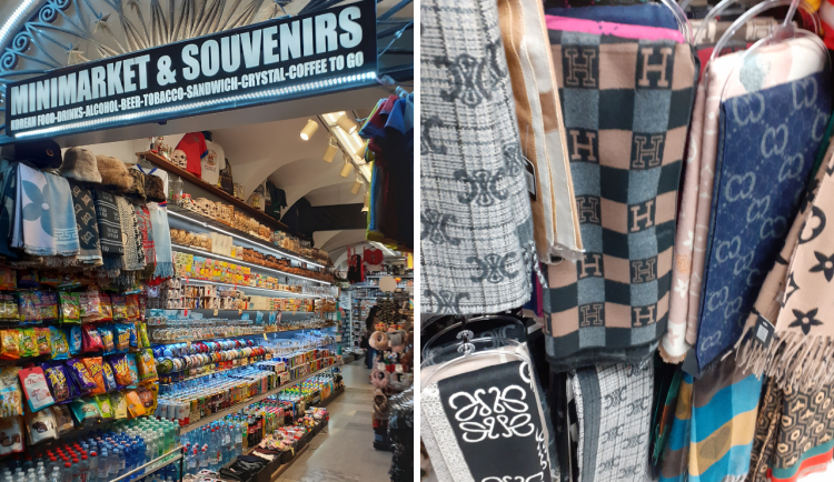 Celníci našli v obchodě v centru Prahy padělky za dva miliony