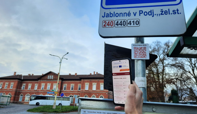 Novinka pro cestující v Libereckém kraji: QR kódy s nejaktuálnějšími informacemi