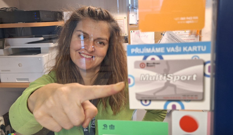 Ke sportování lze využít MultiSport kartu