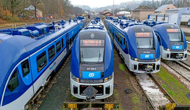České dráhy převzaly poslední letošní jednotku RegioFox. Míří do hradeckého kraje
