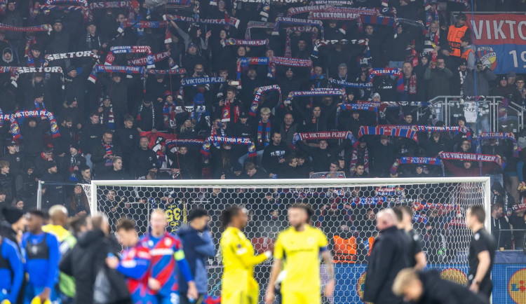 Plzeň dostala za chování fanoušků v zápase s Fenerbahce pokutu půl milionu korun