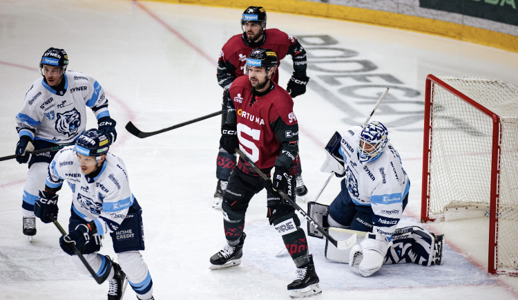 Sparta po sérii výher prohrála na ledě Liberce 0:3