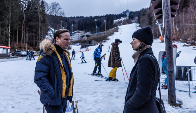 Jeden z nových dílů druhé série krimi seriálu ČT Octopus se natáčel i na libereckém Ještědu.