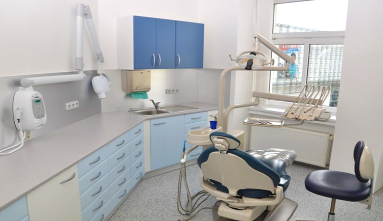 Zubní pohotovost v paláci Dunaj v Liberci.