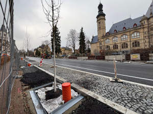 Uzavírka frekventované Vítězné ulice v Liberci skončí nejpozději v pátek