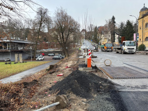 Uzavírka frekventované Vítězné ulice v Liberci skončí nejpozději v pátek
