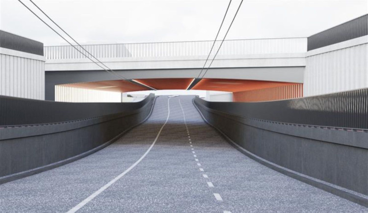 Zdvoukolejnění trati přinese i velké úpravy hradeckého kuklenského podjezdu