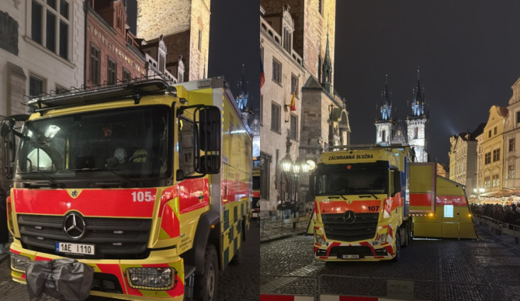 Pár opilců a jeden utržený prst. Záchranářům začal Silvestr klidně