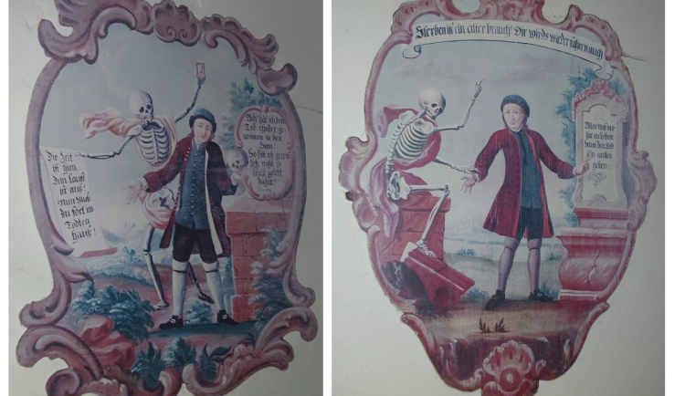 Dva z ukradených obrazů.