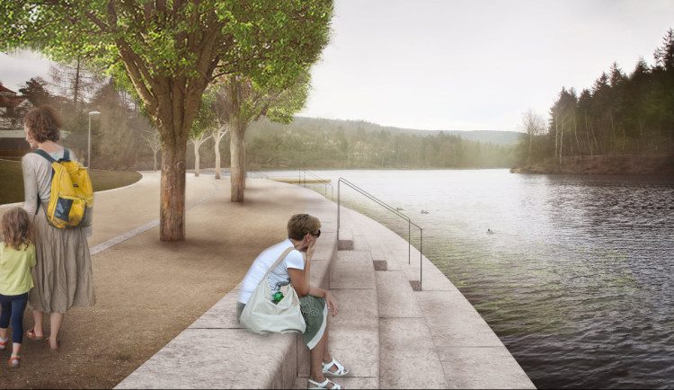 Úpravy okolí přehrady Harcov se protáhnou, radnice hledá nového dodavatele