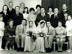 Dvojitá zlatá svatba sester z Liberce. Nechyběly slzy dojetí, tradiční ano ani prstýnky