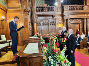 Dvojitá zlatá svatba sester z Liberce. Nechyběly slzy dojetí, tradiční ano ani prstýnky