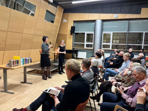 Václav Havel zemřel o 10 let dříve, dozvěděl se ekonom Sedláček v knihovně v Liberci