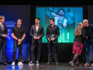 Sportovcem Jablonecka za minulý rok je fotbalista Jan Chramosta