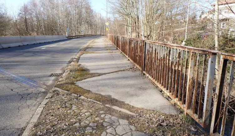 Liberec plánuje opravit most v Londýnské ulici. Připraveno má 32 milionů