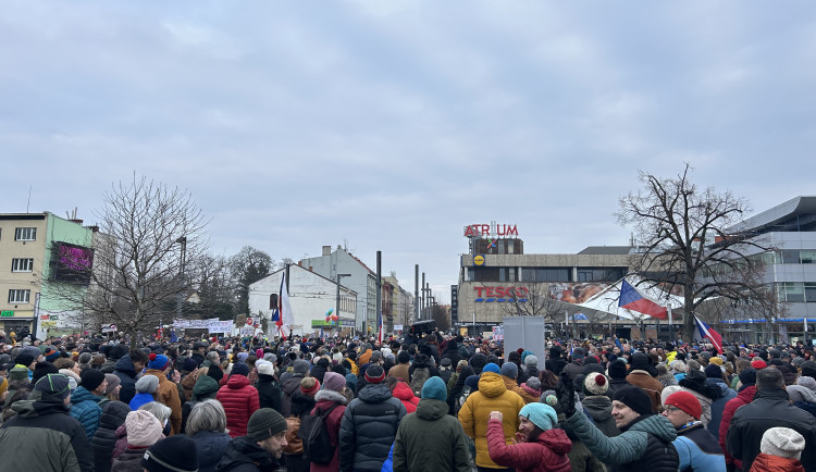 V Hradci se bude opět demonstrovat na podporu prezidenta, minule se sešly dva tisíce lidí