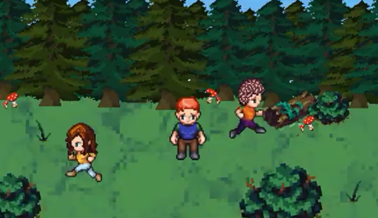 Snímek ze hry Hide or seek