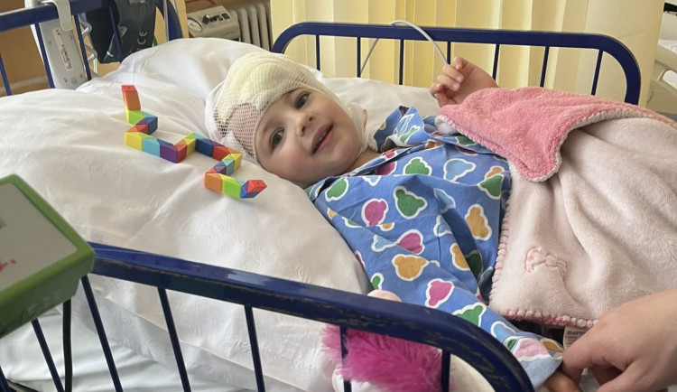 Anežka ze Cvikova bojuje se vzácným typem rakoviny, rodina žádá o pomoc s financováním nákladné léčby