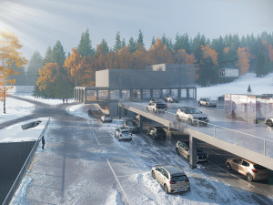 Lanovka na Ještěd pojede od tramvaje, novinkou je mezistanice u silnice na Ještědku