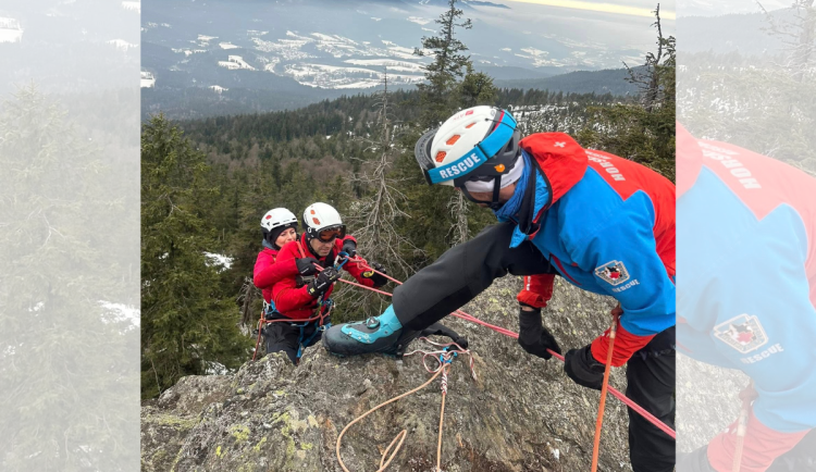 Šumavská horská služba letos registruje 600 zásahů, meziročně o stovku víc
