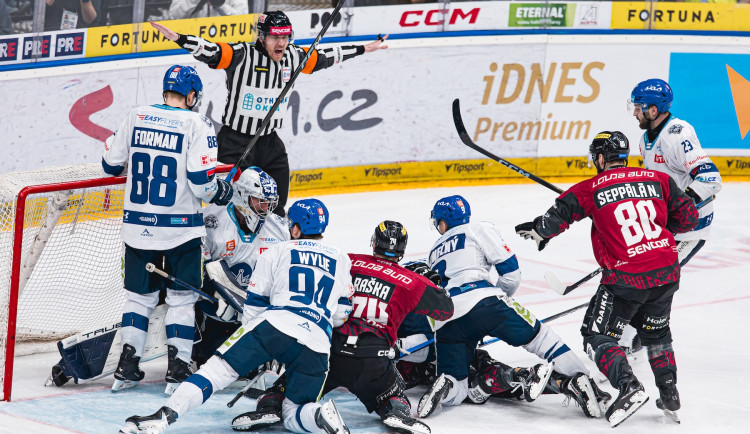 Hokejisté Sparty srovnali sérii předkola s Kladnem, po obratu uspěli v nájezdech