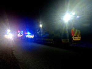 Při nehodě v Hrádku nad Nisou – Dolní Suché byli večer zraněni čtyři lidé