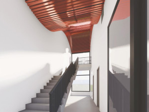 Hasičárna na Vesecku - interiér