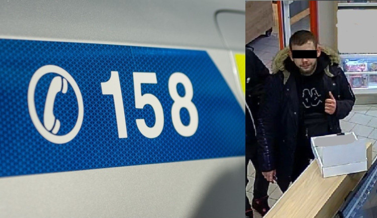 Našel cizí kartu a vyrazil utrácet. Policie hledá muže ze záběru bezpečnostní kamery