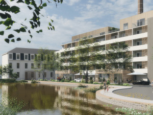 V Hrádku vzniká nový park za skoro sto milionů korun