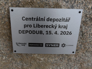 Liberecký kraj zahájil stavbu centrálního depozitáře