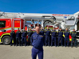 Hasičem roku je českolipský velitel profíků Dan Schwamberger, ocenění získal za záchranu života