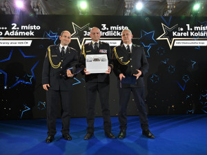 Hasičem roku je českolipský velitel profíků Dan Schwamberger, ocenění získal za záchranu života