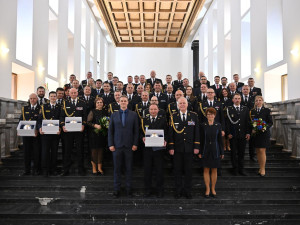 Hasičem roku je českolipský velitel profíků Dan Schwamberger, ocenění získal za záchranu života