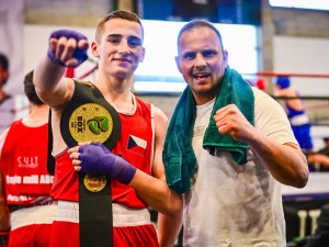 Patnáctiletý mistr ČR v boxu je z České Lípy. Obrovský talent teď trénuje v Anglii