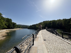 Konečně. Hráz liberecké přehrady je po rekonstrukci znovu přístupná veřejnosti
