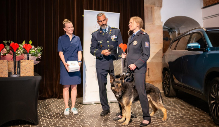 Je to oficiální, má Statečné psí srdce. Psí policejní hrdina z Liberce zabodoval v celostátní anketě