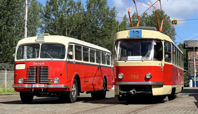 Tramvaj T3 i autobus Škoda 706 RO, ostravský dopravní podnik zrenovoval dvě legendy