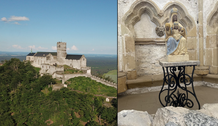 Ozdobou kaple hradu Bezděz bude opět soška slavné Černé madony montserratské. Jde ale o kopii
