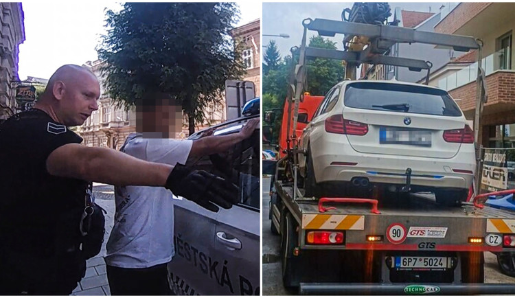 Celostátně hledaní na sebe sami upozornili. Jeden hudbou, druhý zaparkovaným BMW