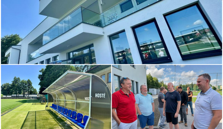 Žďárské Bouchalky dostaly nový kabát. Vylepšení se dočkaly kurty i fotbalové hřiště