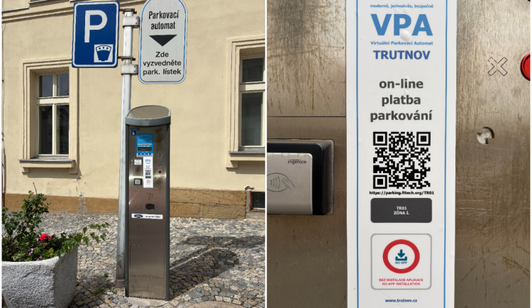 Stačí mobil. Řidiči v Trutnově mohou nově parkovat pomocí virtuálního automatu