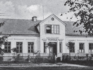 Škola v Olšině. 1910