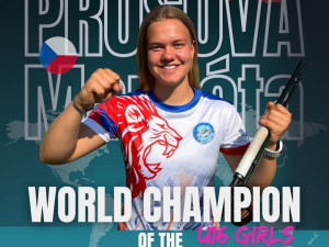 Mistryně světa v rybolovné technice je z Frýdlantu. Markéta Průšová zcela ovládla svou kategorii U16