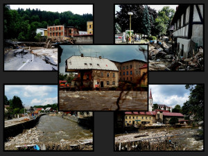 Vizualizace protipovodňového systému v Chrastavě