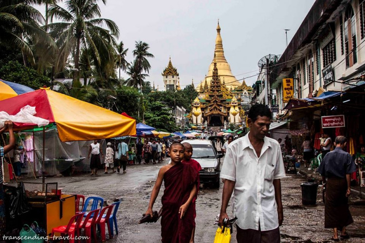 Centrum - Yangon, Schwedagon Pagoda
